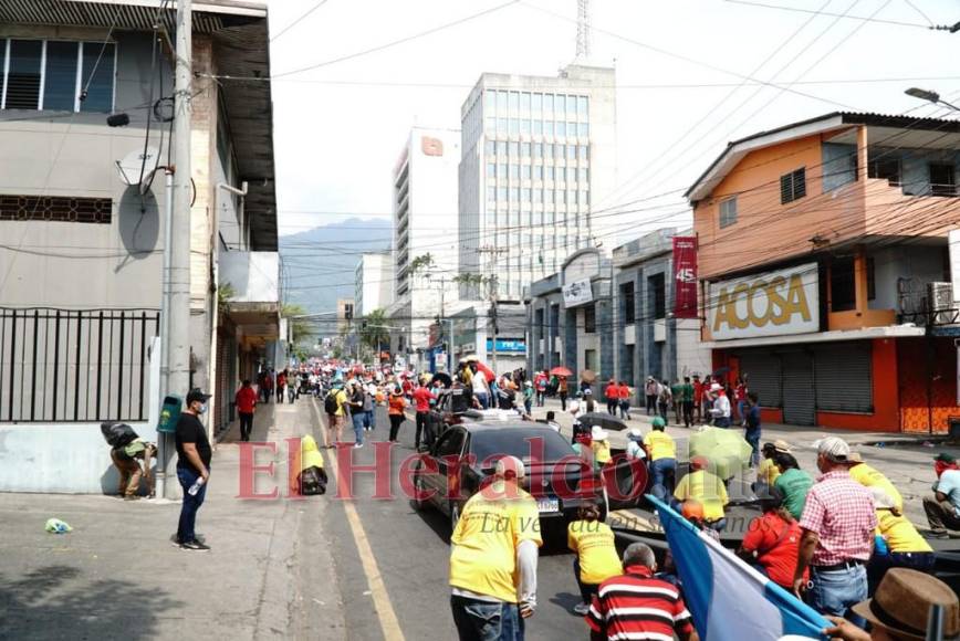 Día del Trabajador 2022: imágenes de las marchas del 1 de mayo en Honduras