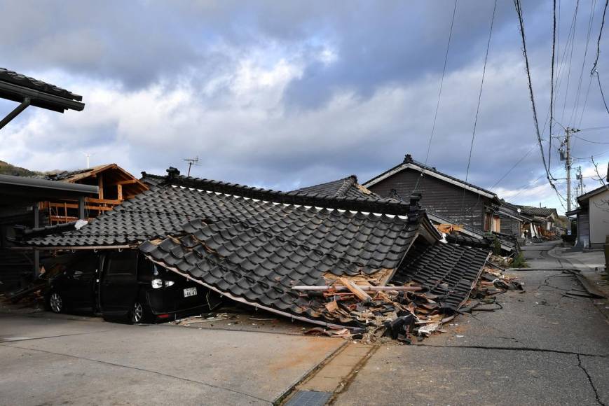 Así luce Wajima, la ciudad destruida por terremoto en Japón