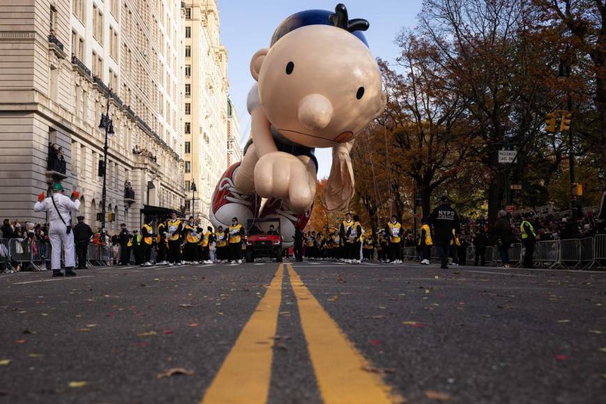 Así se desarrolla el desfile de Día Acción de Gracias en Nueva York