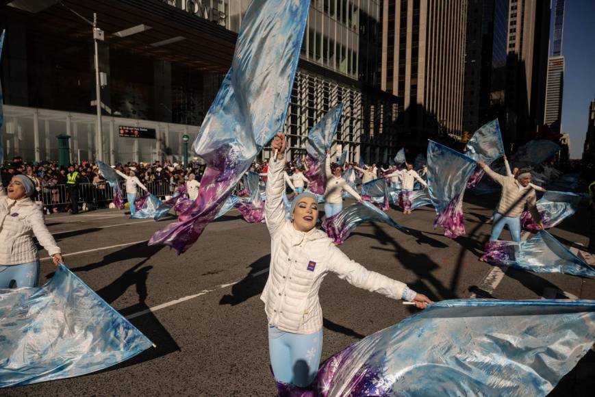 Así se desarrolla el desfile de Día Acción de Gracias en Nueva York