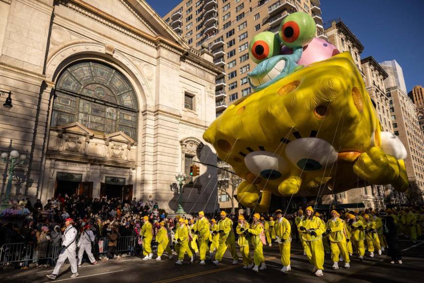 Así se desarrolla el desfile de Día Acción de Gracias en Nueva York