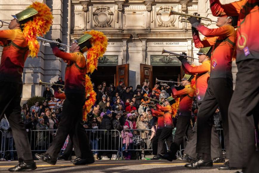 Así se desarrolla el desfile de Día Acción de Gracias en Nueva York