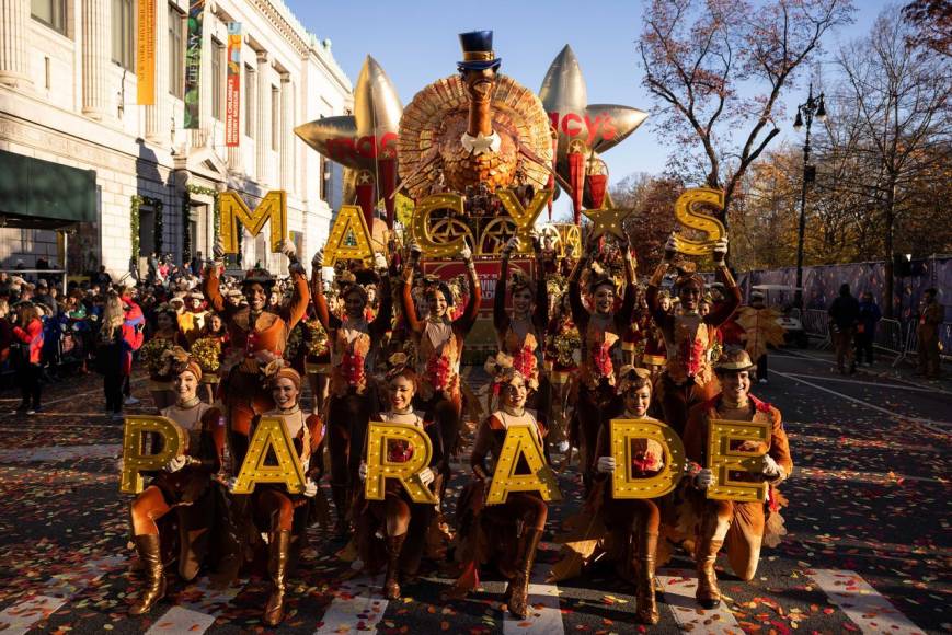 Así se desarrolla el desfile de Día Acción de Gracias en Nueva York