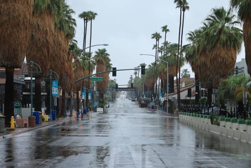 Los estragos que dejó Hilary en su paso por California