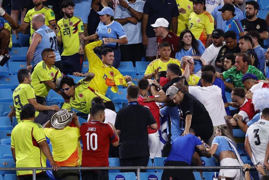 Colombia-Uruguay: Puñetazos, llanto y pelea tras la semifinal de Copa América 2024