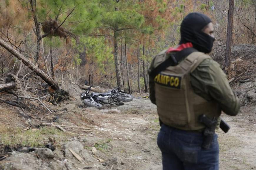 Armas de grueso calibre portaban “Los Soroguaras”, quienes estarían detrás de masacres en La Paz y en Ciudad España