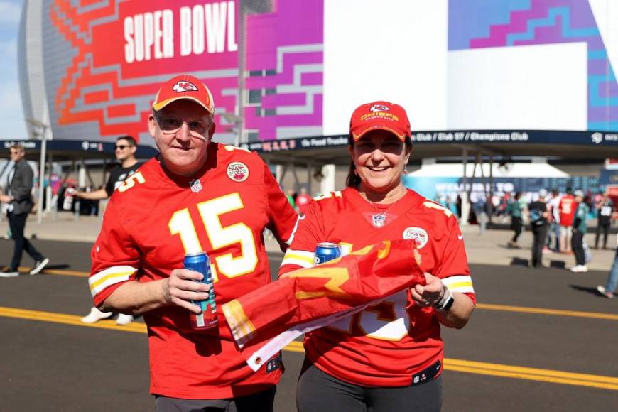 Eagles vs Chiefs: así se vive la final de la NFL en Arizona