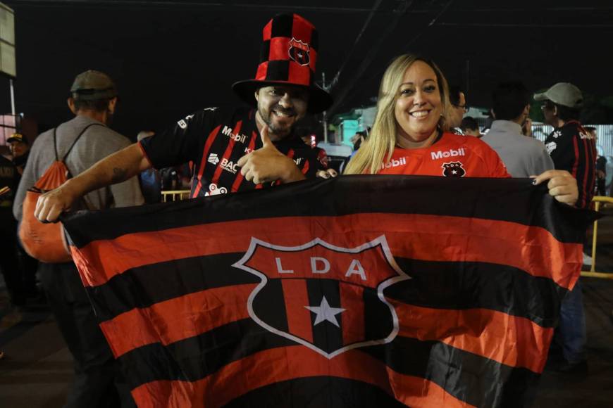 Imágenes del ambiente en la final entre Alajuelense y Olimpia en Liga Concacaf 2022