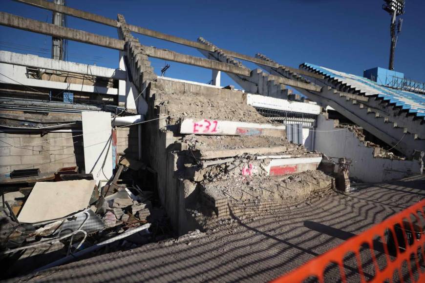 Estadio Nacional de Tegucigalpa: Así van los avances de remodelación