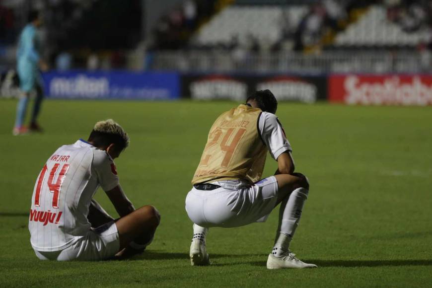 Así salieron jugadores del Olimpia tras eliminación de Copa Centroamericana