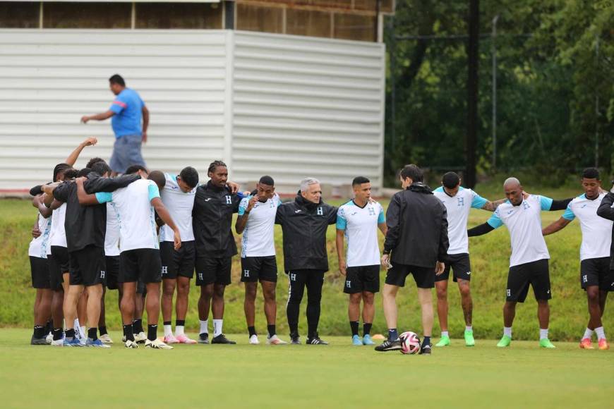 Honduras y su último entreno antes de enfrentar a Trinidad y Tobago