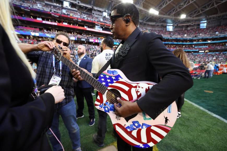 Así fue la inauguración del Super Bowl LVII