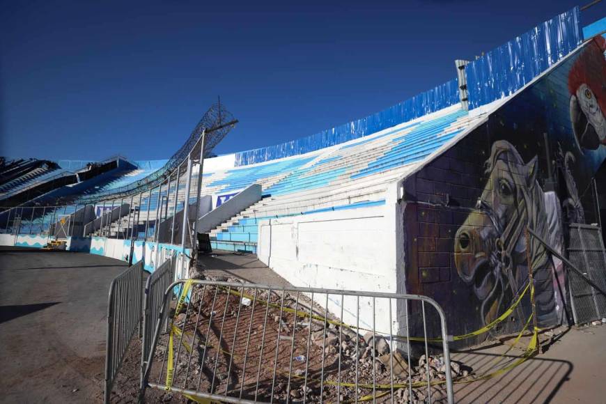 Estadio Nacional de Tegucigalpa: Así van los avances de remodelación