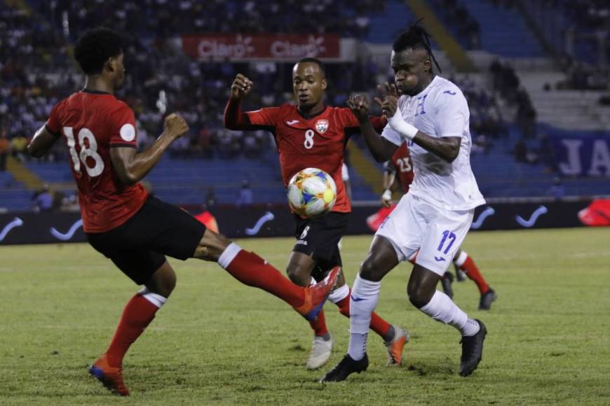 Honduras con todo su arsenal para enfrentar a Trinidad y Tobago en Nations League