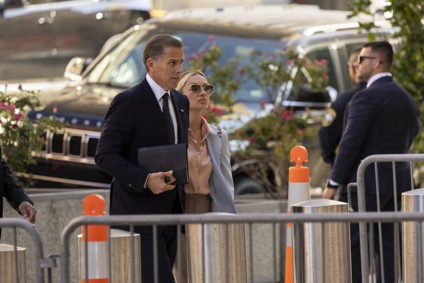 Hunter Biden acude a juicio por posesión ilegal de armas