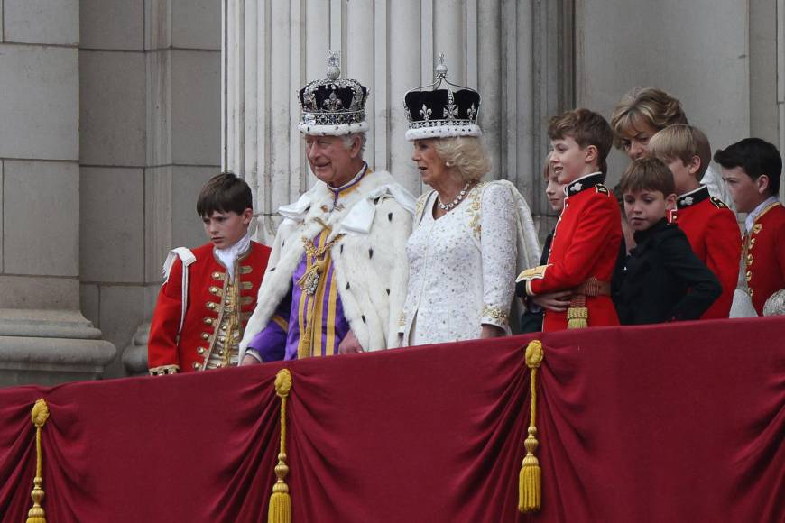 Londres celebra coronación del rey Carlos III y la reina Camila