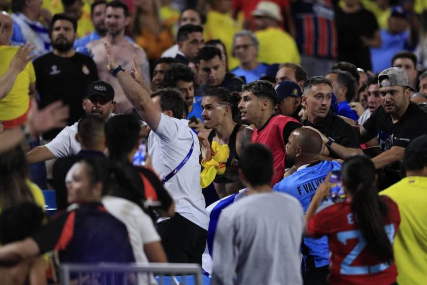 Colombia-Uruguay: Puñetazos, llanto y pelea tras la semifinal de Copa América 2024