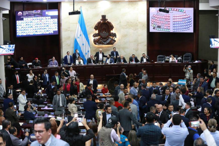 Por una camisa, diputados casi se van a los golpes en el Congreso Nacional