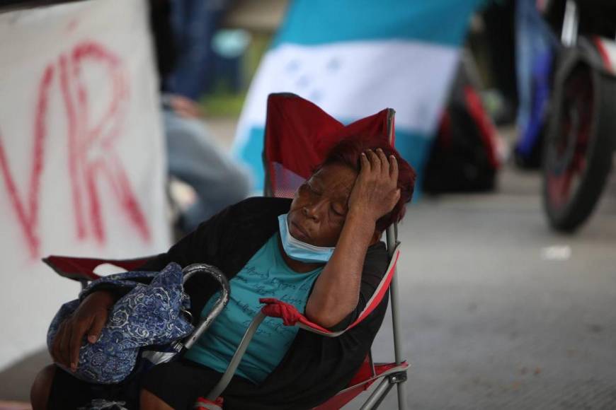 La protesta de pacientes renales que paralizó la salida al norte de la capital