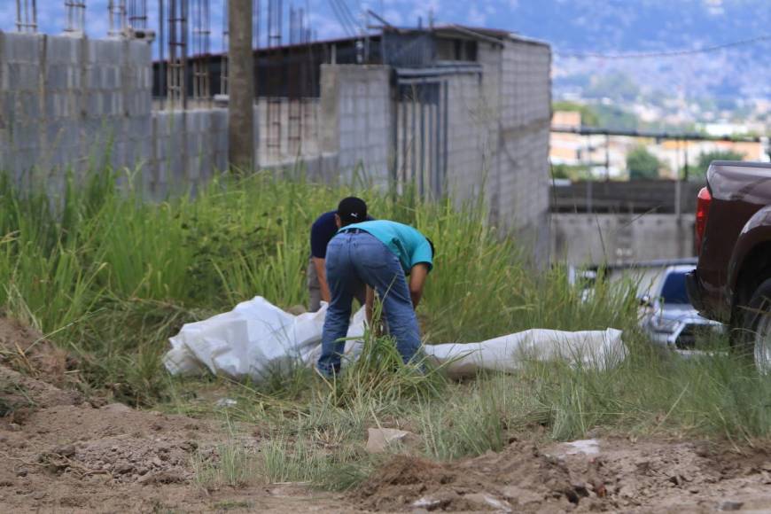 Dantesco: hallan cadáver encostalado cerca de la represa Los Laureles de la capital