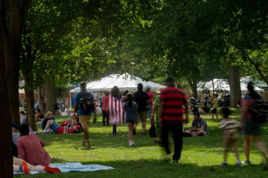 Con desfiles y en familia: así celebraron el Día de la Independencia en EE UU