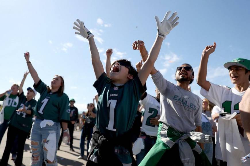 Eagles vs Chiefs: así se vive la final de la NFL en Arizona