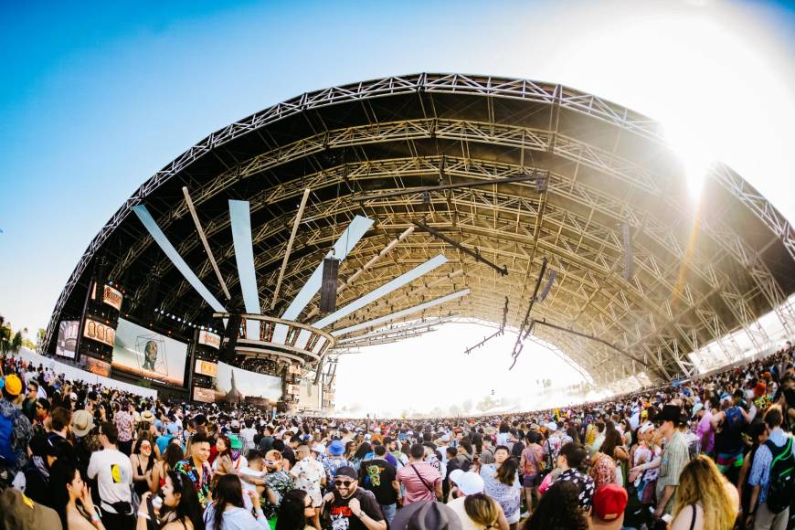 Las imágenes que dejó el primer día de Coachella