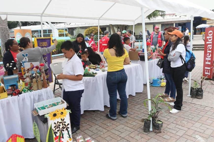 Creatividad y conciencia ambiental: así se desarrolla la Feria de Reciclaje de Escuelas Amigables con el Ambiente