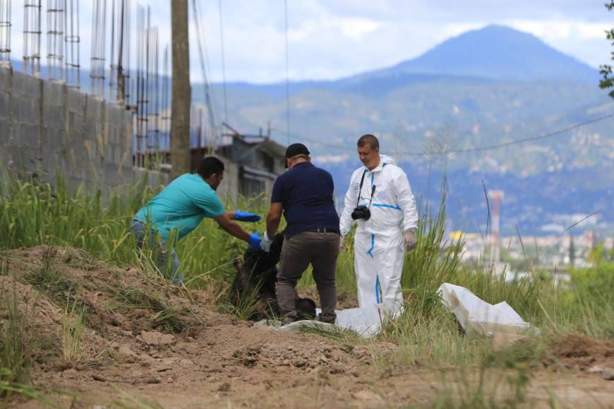 Dantesco: hallan cadáver encostalado cerca de la represa Los Laureles de la capital