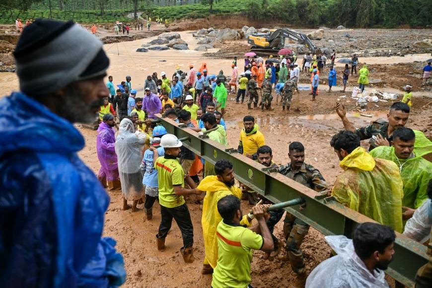 Lluvias devastan plantación de té en India: suman 160 muertes