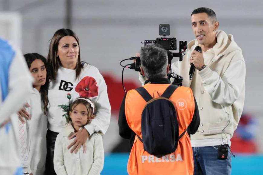 Así fue la despedida de Ángel Di María de la selección de Argentina