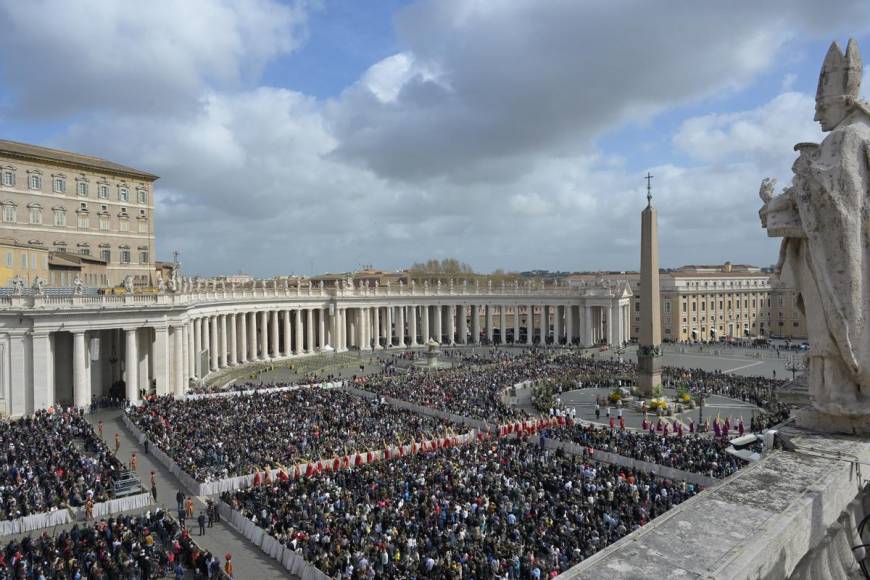 Papa Francisco encabezó celebración del Domingo de Ramos