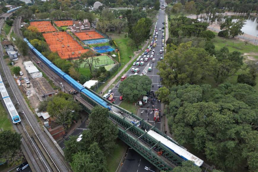 Así fue el choque de trenes en Buenos Aires que dejó más de 30 heridos