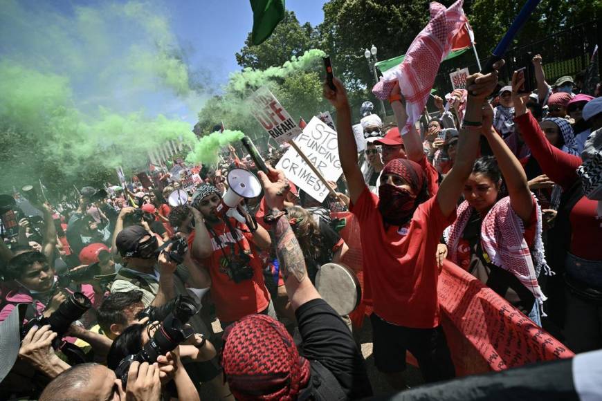 Celebraciones en Israel por la liberación de cuatro rehenes