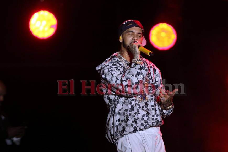 Las mejores imágenes del concierto de Anuel AA en Honduras