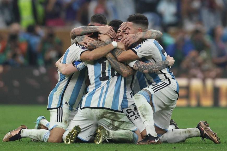 Así celebraron los argentinos su tricampeonato mundial