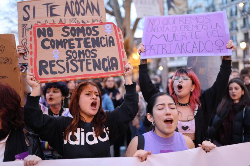 Día Internacional de la Mujer: inmensas movilizaciones se registran en el mundo