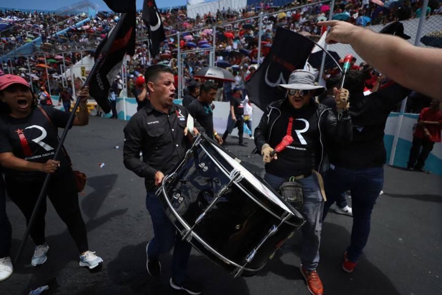 Varios detenidos durante disturbios en marcha de la resistencia dentro del Estadio Nacional