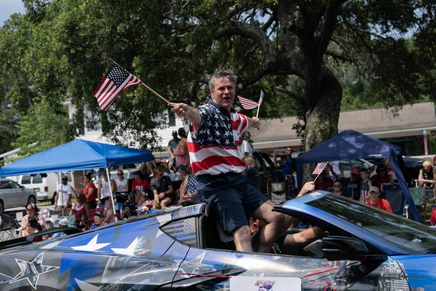 Con desfiles y en familia: así celebraron el Día de la Independencia en EE UU