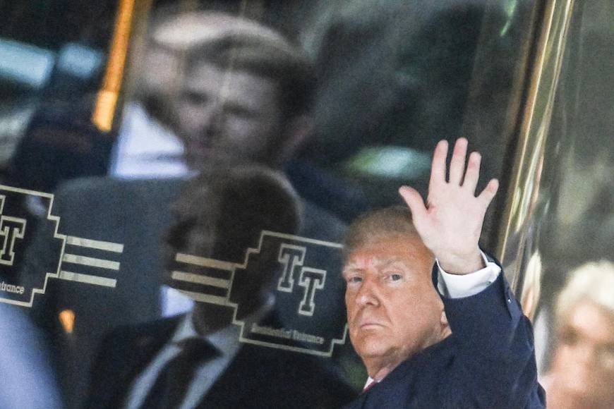 Donald Trump se quedará en su torre antes de enfrentar la justicia en Nueva York