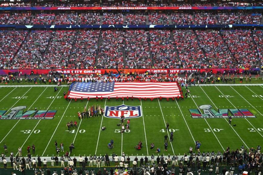 Así fue la inauguración del Super Bowl LVII