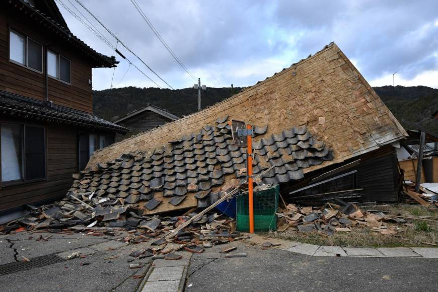 Así luce Wajima, la ciudad destruida por terremoto en Japón