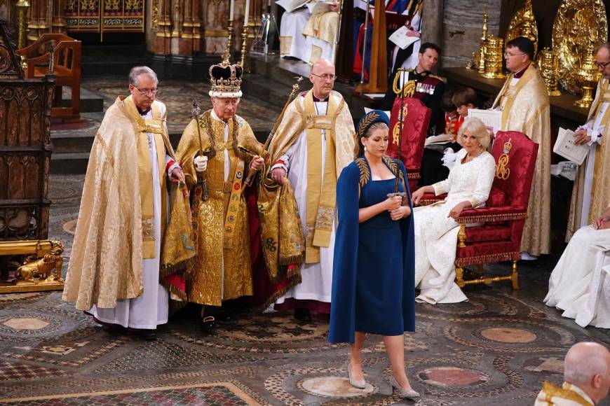 Así fueron coronados el rey Carlos III y la reina Camila