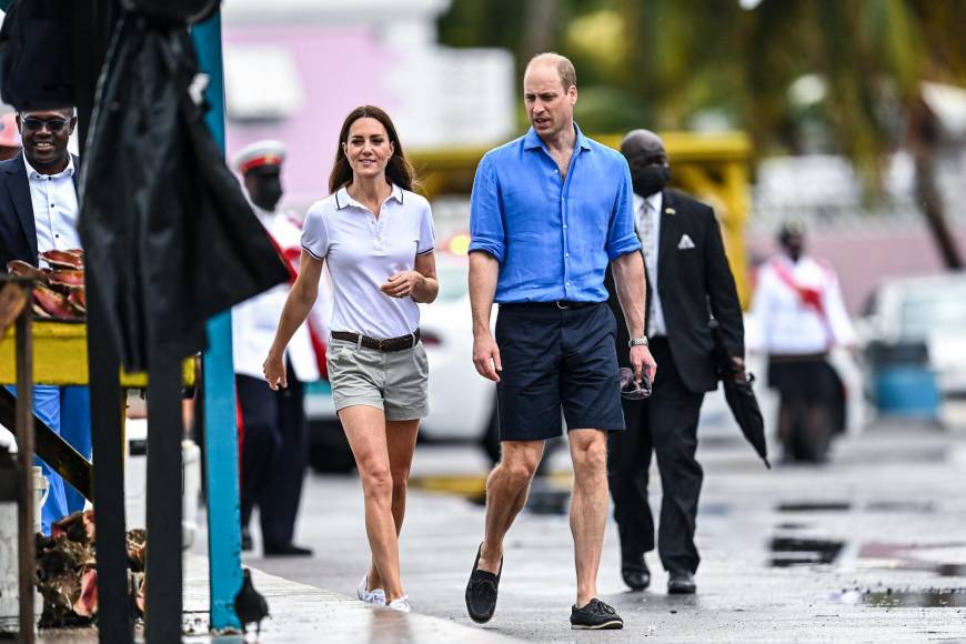 Los “guiños” de vestuario de Kate Middleton durante su viaje por el Caribe