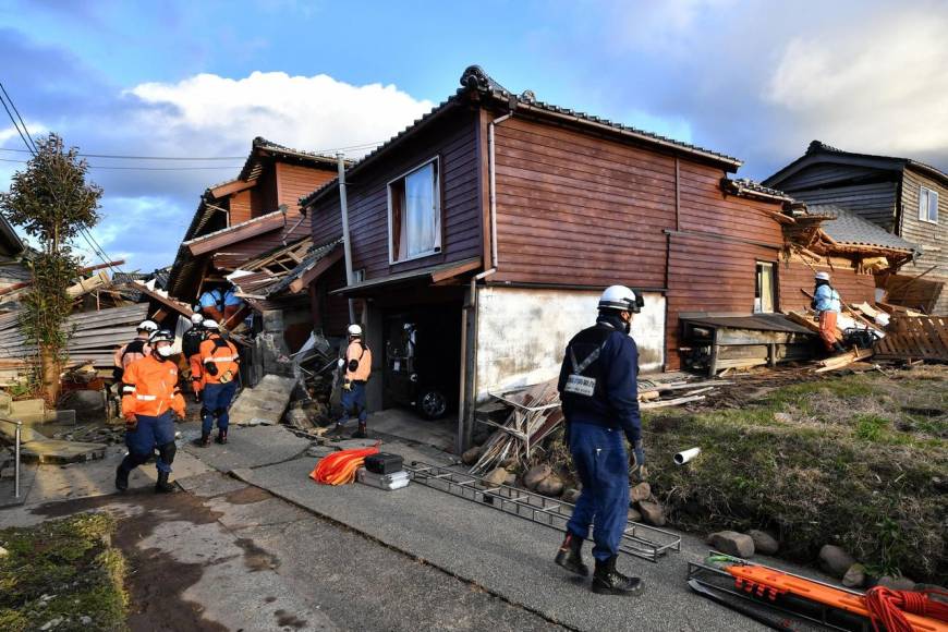 Así luce Wajima, la ciudad destruida por terremoto en Japón