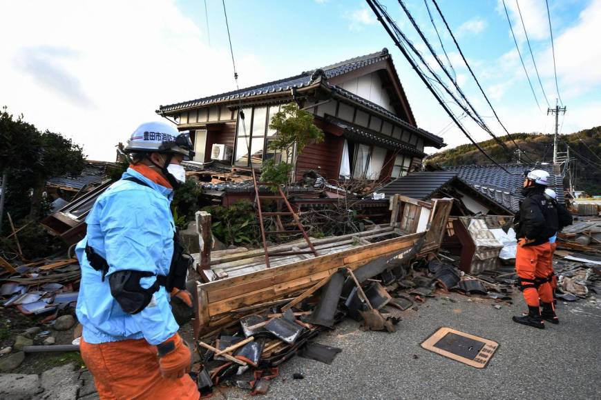 Así luce Wajima, la ciudad destruida por terremoto en Japón