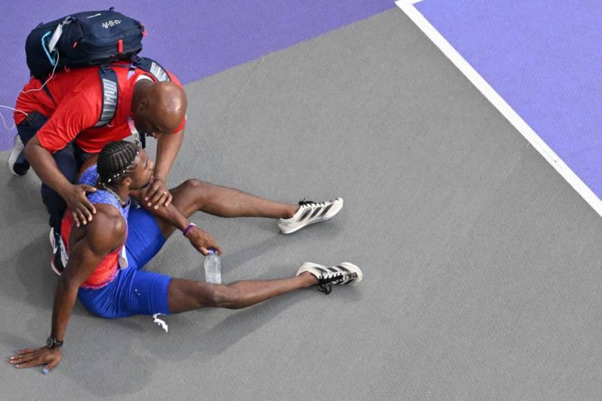 Noah Lyles, atleta de Estados Unidos que corrió con Covid-19 y logró medalla en París 2024