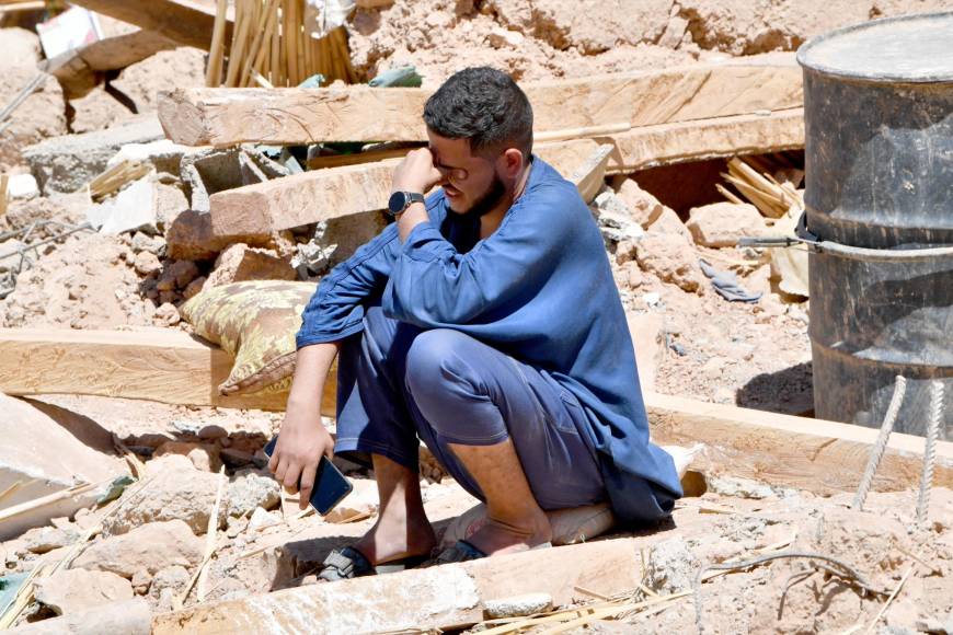 “Están todos debajo de las ruinas”: Marruecos busca sobrevivientes tras brutal sismo