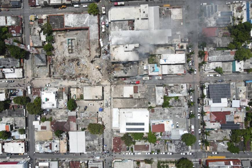 ¡Zona cero! 10 muertos y unos 11 desaparecidos en explosión de zona comercial en República Dominicana