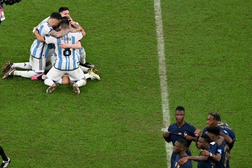 Así celebraron los argentinos su tricampeonato mundial